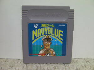 ## prompt decision!! GB sea war game navy blue Kaisen Game Navy Blue| Game Boy GAME BOY##