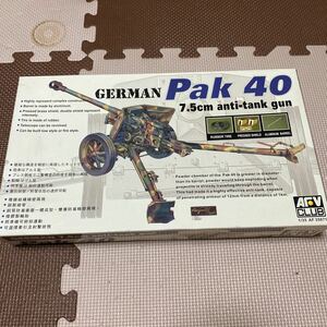 AFV 75mm 対戦車砲 PAK40 （1/35スケール AFVキットシリーズ FV35071）未組立 