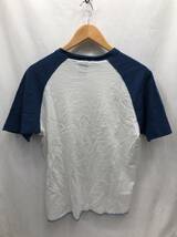 アバクロ Abercrombie & Fitch Vintage Tee Tシャツ 半袖 メンズ L ホワイトxブルー アバクロンビー＆フィッチ 23090501i1_画像2