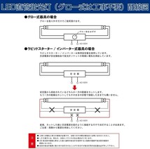 即納 40本 LED蛍光灯 10w相当 直管 昼光色 6500K 33cm T8 高輝度 600LM G13口金 消費電力4W AC85V-265V 送料無料 省エネルギー LEDA-D33_画像7