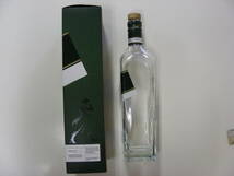 ★JOHNNIE WALKER BLUE ジョニーウォーカー・GREEN LABEL グリーンラベル・AGED 15 YEARS 15年 空瓶・箱 セット！/ 700ml 中古★_画像4