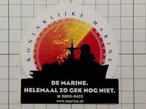 フランスのステッカー： marine 軍艦 海軍 広告 ビンテージ +Ce
