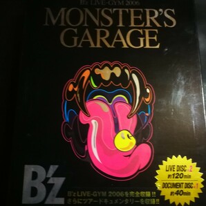 B'Z　目立つ傷なし　MONSTER'S GARAGE 2006　3DVD　2023 0903出品　70年代～90年代専門CDショップ　匿名迅速発送 曲目画像掲載 送料無料