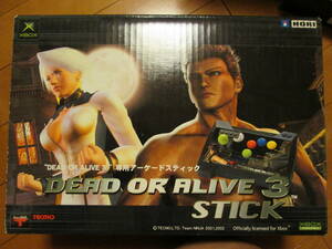 XBOX Dead or Alive 3 exclusive use arcade stick . Dead or Alive 3. Dead or Alive Ultimate. 3 point set 