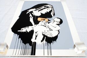 希少 WCP Banksy バンクシー TOXIC MARY リプロダクション シルクスクリーン プリント 現代アート 限定品