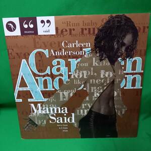 12' レコード Carleen Anderson - Mama Said