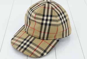 【美品】BURBERRY LONDON バーバリー ロンドン 帽子 チェック