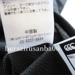 メンズ 4L◆未使用 カンタベリー ラグビー日本代表 支給品 ジャパン ワークアウトティー 半袖 Tシャツ canterbury RUGBY SEVENS R30021SVの画像9