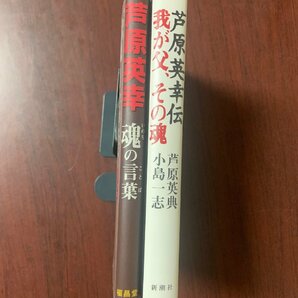 魂の言葉/芦原 英幸 (著) ＆ 芦原英幸伝 我が父、その魂/芦原 英典 (著) 2冊セット  T29-15 の画像2