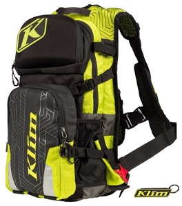 【新品未使用品/送料無料】Klim クライム NAC PAK ナック パック LIME ライム 13L リュック バックパック かばん キーホルダー付