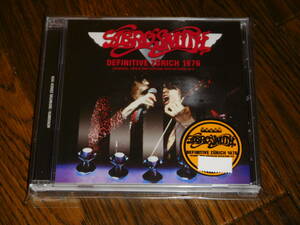 未開封新品 AEROSMITH / DEFINITIVE ZURICH 1976 + ROCKS OFFENBACH 1976 初回ナンバリングステッカー付 ZODIAC Steven Tyler Joe Perry