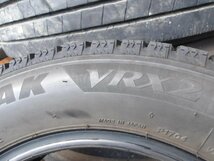 Y259 送料無料 165/65R14 冬4本セット スタッドレス 165/65-14 165-65-14 BRIDGESTONE BLIZZAK VRX2 タンク ルーミー パッソ インサイト_画像8