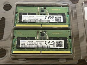 ノートパソコン用 DDR5 メモリ 8gb ×2