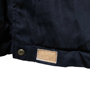 【Walls】企業ロゴ刺繍 コーデュロイ襟 中綿入りダックジャケット A1193の画像5