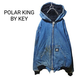 【POLAR KING BY KEY】デニムアクティブジャケット A-1209