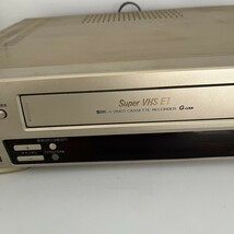 VICTOR ビクター HR-S100 S-VHS ビデオデッキ 動作品 桜Y0821-14_画像3