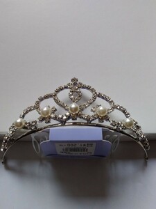 新品タグ付claires【ティアラ】12×5cm