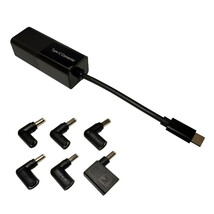 8980(1個) USB Type-C コンバータ 65W (6種類のコネクタをTYPE-Cへ変換)_画像1