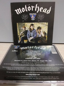 ☆MOTORHEAD☆LIVE【必聴ライヴ盤】モーターヘッド RECORDED AT L’AMOUR EAST, QUEENS, NY, AUGUST 10TH, 1983 CD