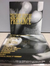 ☆PRESENCE☆THE VERY BEST OF PRESENCE【国内盤帯付】プレゼンス レア ベスト盤 新品同様 CD_画像1