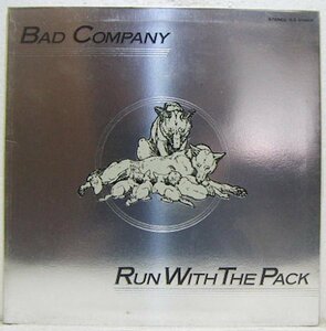 LP,バッドカンパニー　BAD COMPANY　RUN WITH THE PACK