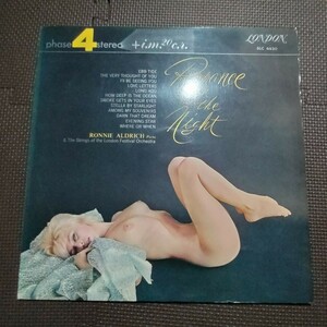 邦盤ペラ見開きジャケ1LP ロニー アルドリッチ / 夜のテーマ SLC 4430 セクシー ヌード エロジャケ