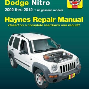 ★新品★送料無料★ジープ Jeep Liberty & ダッヂ Dodge Nitro 2002-2012★ヘインズ解説マニュアル★ダッジ