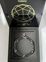 【ブラック×ゴールド50cm】BANDEL Galaxy Model-A Black×Gold 50cm 700436 磁気ネックレス_画像1