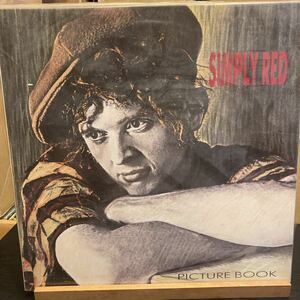 Simply Red【Picture Book】P13228 SIMPLY RED 1985 Rock Funk Soul Electronic R&B シンプリー・レッド