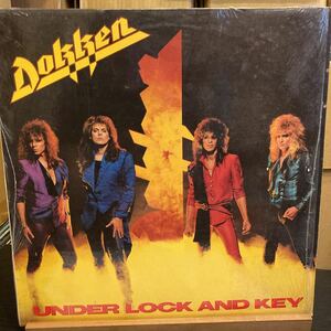 Dokken【Under Lock And Key】DOKKEN 60458-1 Hard Rock Heavy Metal