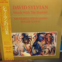 David Sylvian デヴィッド・シルビアン LPレコード まとめて3枚セット Gone To Earth / Words With The Shaman /Red Guitar_画像3