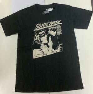 8090ｓ新品 ソニック ユース Tシャツ Sonic Youth INDIE PUNK オールドスクール oldschool rock SKATE PUNK vintage black 