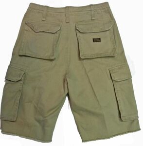 新品アバクロ&フィッチ ミリタリ カーゴショーツ　ABERCRO MILITARY　CARGO　SHORTS