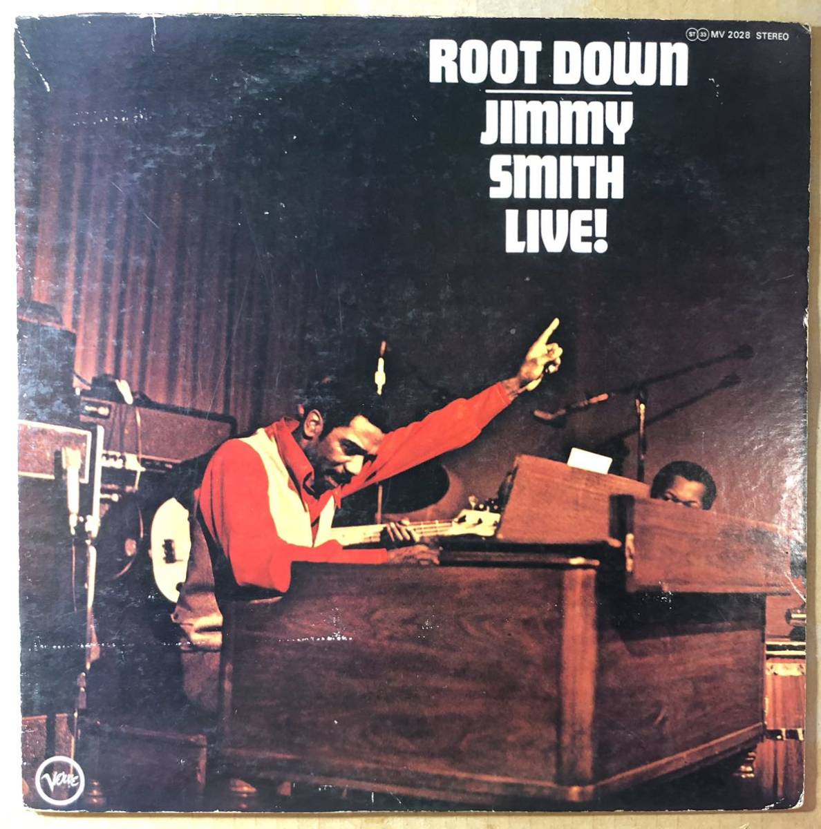 usオリジナル jimmy smith root down live! LPレコード ジミースミス