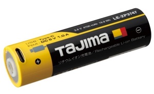 TAJIMA タジマ リチウムイオン充電池3747 LE-ZP3747 TJMデザイン 267979 。