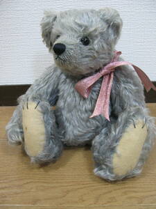 グレーテディベア　gray Teddy　ビンテージ ぬいぐるみ　32㎝