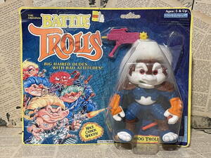 ☆1990年代/バトルトロール/アクションフィギュア/即決ビンテージ/Hasbro/Battle Trolls/Action Figure(Roadhog Troll/MOC) OA-079