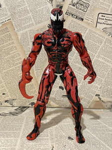 ☆1990年代/スパイダーマン/10インチフィギュア/即決ビンテージTOYBIZ/Spider-Man/10&#34; Figure(Carnage/Loose) MA-200
