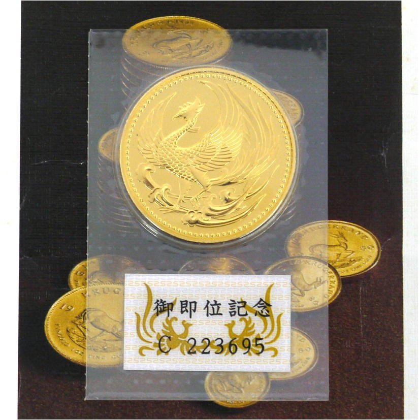ヤフオク! -「天皇陛下御即位記念 10万円金貨」(記念硬貨) (日本)の