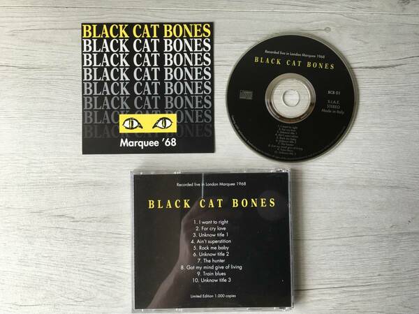 BLACK CAT BONE MARQUEE '68 イタリア盤