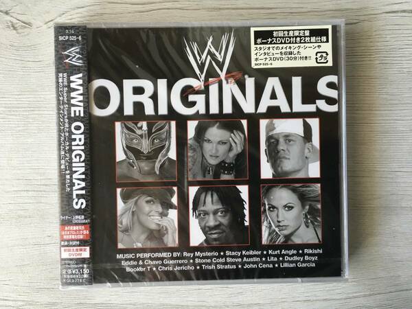 WWE ORIGINALS CD DVD 新品未開封