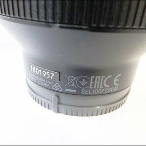 美品 SONY/ソニー◆FE 100mm F2.8 STF GM OSS/中望遠単焦点レンズ◆SEL100F28GM フルサイズ対応 手ブレ補正 防滴・防塵 α Eマウント系の画像6