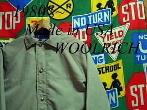 ★小さめなサイズ感が◎な1着★Made in USA製アメリカ製WOOLRICHウールリッチビンテージマウンテンンパーカ80s80年代OLDタグ古タグベージュ