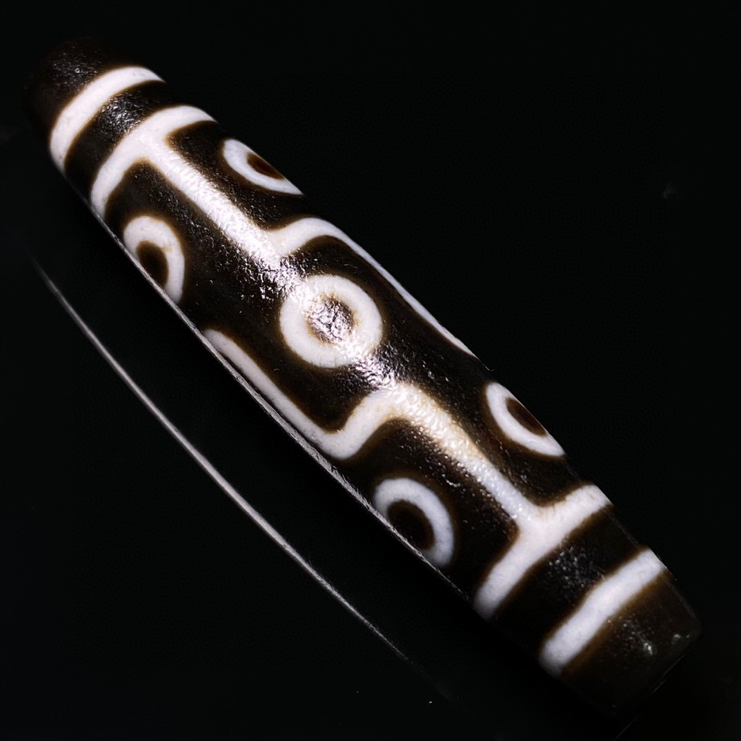 ▽鴻▽ 瑪瑙製 細密彫 鳳九眼天珠 高油包漿 馬蹄紋 置物 古賞物 中国