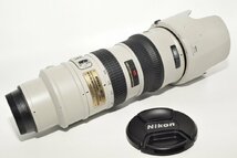 ★極上品★ Nikon　ニコン AF-S VR Zoom Nikkor ED 70-200mm F2.8G（IF）ライトグレー_画像4