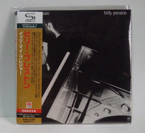 [2008年再発/SHM-CD/紙ジャケット] ビリー・プレストン / イッツ・マイ・プレジャー ●BILLY PRESTON It’s My Pleasure Beatlesビートルズ