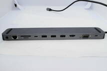 1★お買い得★TYPE-C USBハブ 11-in-1 CHOETECH USB-C DOCKING STATION HUB-M20 VER:V1 33cmケーブル#230020_画像5