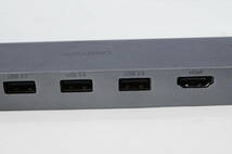 1★お買い得★TYPE-C USBハブ 11-in-1 CHOETECH USB-C DOCKING STATION HUB-M20 VER:V1 33cmケーブル#230020_画像7