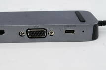 1★お買い得★TYPE-C USBハブ 11-in-1 CHOETECH USB-C DOCKING STATION HUB-M20 VER:V1 33cmケーブル#230020_画像6