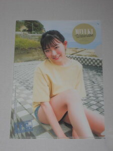  Watanabe Miyuki NMB48 clear file pin nap Young Champion 16 number appendix 